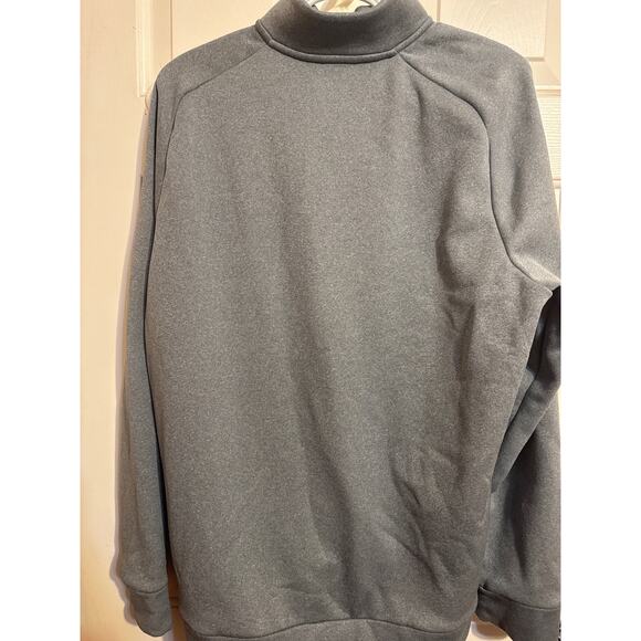 Under Armour Men’s 1/4 Zip Pullover Gray Size Medium Loose Fit - Picture 2 of 3